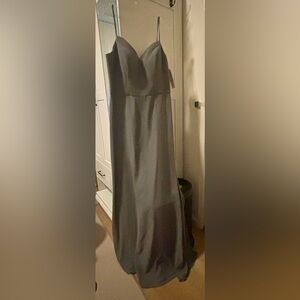 Bridesmaid Dress Graphite Blue -New